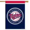 Briarwood Lane Minnesota Twins House Flag MLB Licensed 28" X 40" -Garden Furniture Discounts GUEST ae99fd16 63f4 4ba8 b830 4309246274e6