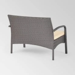 Cordoba 8pc Wicker Chat Set - Brown/Tan - Christopher Knight Home -Garden Furniture Discounts GUEST af8f1d33 b240 4d39 9130 0d87a56c3e77