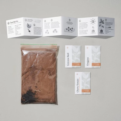 Modern Sprout DIY Garden Seedball Kit - Pizza Garden 4 Modern Sprout DIY Garden Seedball Kit - Pizza Garden - Image 2