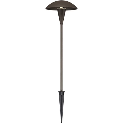 John Timberland Large Mushroom 18" High Bronze Low Voltage LED Path Light 6 John Timberland Large Mushroom 18" High Bronze Low Voltage LED Path Light - Image 4