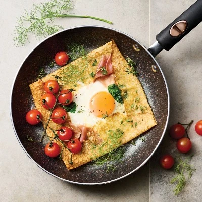 Tramontina Aluminum Non-Stick Fry Pan - Black 6 Tramontina Aluminum Non-Stick Fry Pan - Black - Image 4