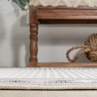 JONATHAN Y Sebastian High-Low Modern Diamond Border Classic Indoor/Outdoor Area Rug 11 JONATHAN Y Sebastian High-Low Modern Diamond Border Classic Indoor/Outdoor Area Rug - Image 9