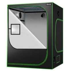 Costway 5x5 Grow Tent, 60''x60''x80'' High Reflective Mylar W/Observation Window GrayBlack 18 Costway 5x5 Grow Tent, 60''x60''x80'' High Reflective Mylar W/Observation Window GrayBlack -Garden Furniture Discounts GUEST b617671a 40df 43ff 8ae6 6fc1253e9619