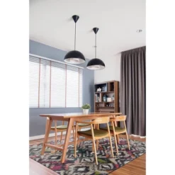 Govan Washable Outdoor Rug Ivory/Charcoal - Linon -Garden Furniture Discounts GUEST b79be7b7 28fb 4950 a105 6a261bedf950