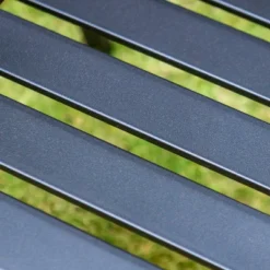 5pc Patio Set With 37" Square Metal Table With Umbrella Hole & Arm Chairs - Captiva Designs -Garden Furniture Discounts GUEST b7b19dd7 9f7c 4c6b bc13 1824a55984c1