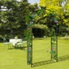 Costway 7.2Ft Garden Arch Steel Arbor Wedding Garden Decoration Climbing Plants W/Stakes 2 Costway 7.2Ft Garden Arch Steel Arbor Wedding Garden Decoration Climbing Plants W/Stakes -Garden Furniture Discounts GUEST b83a2095 d0b7 4a81 86f3 1eca61939237