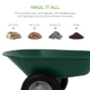 Best Choice Products Dual-Wheel Home Wheelbarrow Yard Garden Cart For Lawn, Construction - Green 1 Best Choice Products Dual-Wheel Home Wheelbarrow Yard Garden Cart For Lawn, Construction - Green -Garden Furniture Discounts GUEST b888b01c 4877 46d2 8d76 49ab37743f35