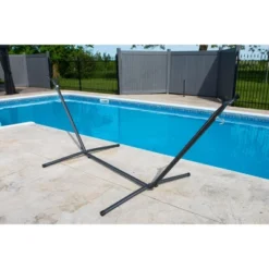10 Ft Universal Hammock Stand In Charcoal