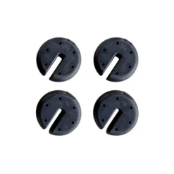 Z-Shade ZSCIRWTS-4 Black Durable Plastic Coated 5 Pound Circular Cement Core Canopy Shade Tent Outdoor Weight Plates, Set Of 4 -Garden Furniture Discounts GUEST ba5898ea afea 4c9f a51a 100acfb30e8c