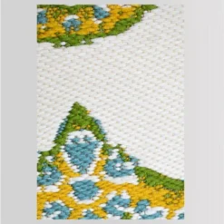 5' X 7' Sunshine Medallion Outdoor Rug Yellow - Threshold™ -Garden Furniture Discounts GUEST bb5e164c 137c 44d5 8e70 f59b0644b249