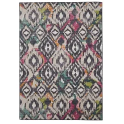 Govan Washable Outdoor Rug Ivory/Charcoal - Linon -Garden Furniture Discounts GUEST bd168984 5b7b 43a9 9544 52d422c73cbb