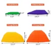 Costway 11pcs Kids Balance Stepping Stones W/ Non-Slip Bottom Indoor & Outdoor Toy -Garden Furniture Discounts GUEST bd67c0da 01f7 4659 834e 7b0c874f1b22
