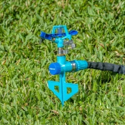 Aqua Joe AJ-ISSS Indestructible Zinc Impulse 360 Degree Sprinkler | Waters Up To 1390 Sq Ft | Customizable Coverage -Garden Furniture Discounts GUEST bf5b4f8b 4f5c 4002 a59f 5273b5b6625a