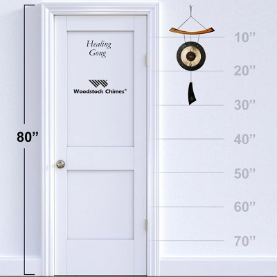 Woodstock Wind Chimes Signature Collection, Woodstock Healing Gong, 30'' Wind Gong HG 4 Woodstock Wind Chimes Signature Collection, Woodstock Healing Gong, 30'' Wind Gong HG - Image 2