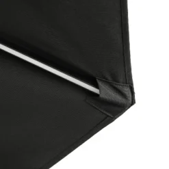 11' X 11' Calypso II Market Patio Umbrella With Solar LED Strip Lights Black - Island Umbrella 26 11' X 11' Calypso II Market Patio Umbrella With Solar LED Strip Lights Black - Island Umbrella -Garden Furniture Discounts GUEST c1adc6c1 acb1 40ea 87a3 313426124bc0