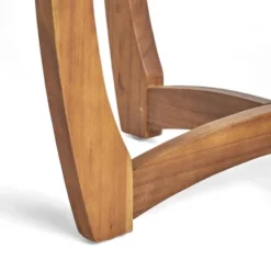 Carina Round Acacia Wood Accent Table - Teak - Christopher Knight Home -Garden Furniture Discounts GUEST c5d85083 f34d 4aae afab 411c37acd16b