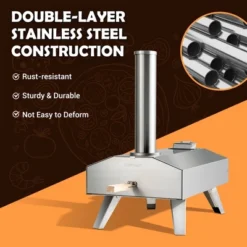 Costway Wood Pellet Pizza Oven Pizza Maker Portable Outdoor Pizza Stone W/ Foldable Leg 16 Costway Wood Pellet Pizza Oven Pizza Maker Portable Outdoor Pizza Stone W/ Foldable Leg -Garden Furniture Discounts GUEST c5ed49e4 17a2 4623 ab46 d4f80c70a6ec