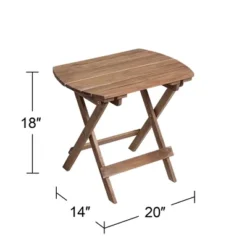 Teal Island Designs Monterey 20" Wide Natural Wood Outdoor Side Table For Garden Yard Patio Deck Balcony Shed Front Porch 14 Teal Island Designs Monterey 20" Wide Natural Wood Outdoor Side Table For Garden Yard Patio Deck Balcony Shed Front Porch -Garden Furniture Discounts GUEST c993a017 d4c1 4747 a393 b6651882f51e