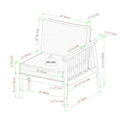Saracina Home 6pc Modern Boho Outdoor Eucalyptus Spindle Sectional -Garden Furniture Discounts GUEST c99ed25d 34af 4b8f 9e51 1a16c83bd34e