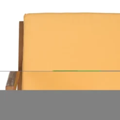 Vernon Rocking Chair Natural/Yellow - Safavieh -Garden Furniture Discounts GUEST c9d71787 6473 43eb 8a40 acd69f94d2f4