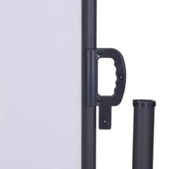 118" X 63" Retractable Outdoor Patio Balcony Deck Side Awning White - Captiva Designs -Garden Furniture Discounts GUEST cbf3c984 d81d 454a b9ba a6b97a72e340