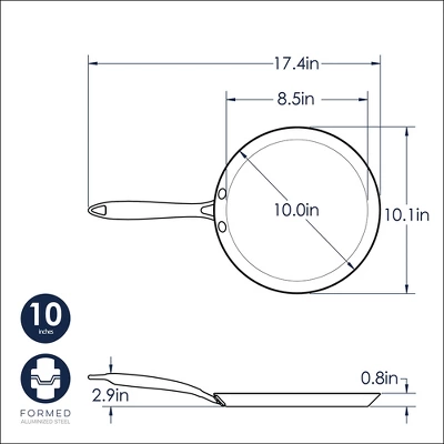 Nordic Ware Traditional French Steel Crepe Pan - Gray 6 Nordic Ware Traditional French Steel Crepe Pan - Gray - Image 4