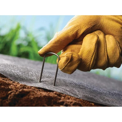 DeWitt Company 8 X 2 X 8 Inch 11 Gauge Galvanized Steel Anchor Pins, Great For Landscape Fabrics And Drip Irrigation Tubing, Bulk Package Of 1000 4 DeWitt Company 8 X 2 X 8 Inch 11 Gauge Galvanized Steel Anchor Pins, Great For Landscape Fabrics And Drip Irrigation Tubing, Bulk Package Of 1000 - Image 2