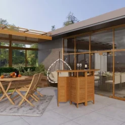 Patio Bar Table Teak - Olivia & May -Garden Furniture Discounts GUEST cd9f0ea9 45f2 401f b04e 833c92c31133