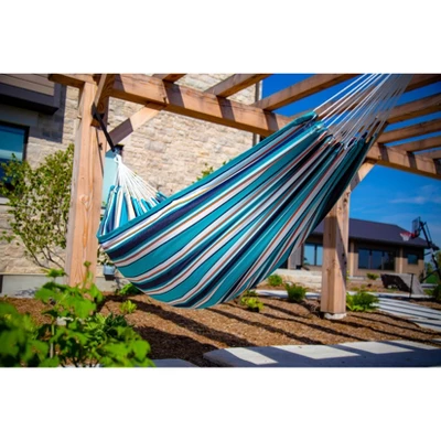 Vivere Brazilian Sunbrella Double Hammock 3 Vivere Brazilian Sunbrella Double Hammock