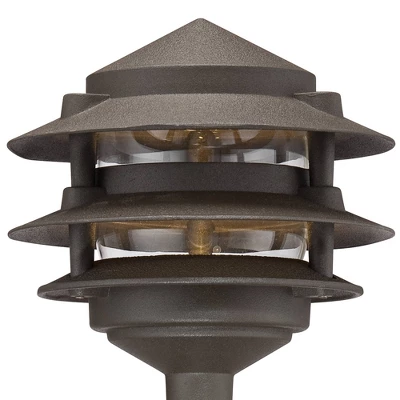 John Timberland Pagoda Complete Outdoor 9-Piece LED Landscape Lighting Set 4 John Timberland Pagoda Complete Outdoor 9-Piece LED Landscape Lighting Set - Image 2