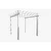 84" Kingston Vinyl Pergola - White - Dura-Trel -Garden Furniture Discounts GUEST cf9c051b db5c 4e0d bd8c 13565cdded84