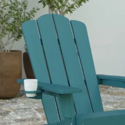Merrick Lane Adirondack Chair With Cup Holder And Pull Out Ottoman, All-Weather HDPE Indoor/Outdoor Chair 17 Merrick Lane Adirondack Chair With Cup Holder And Pull Out Ottoman, All-Weather HDPE Indoor/Outdoor Chair -Garden Furniture Discounts GUEST cfd38793 d235 45a6 b517 efb7a8b376c4