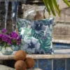 2pk Salome Tropical Outdoor Throw Pillows Blue - Arden Selections -Garden Furniture Discounts GUEST d1562f02 594c 4ff9 a3bb b51853fbab4b