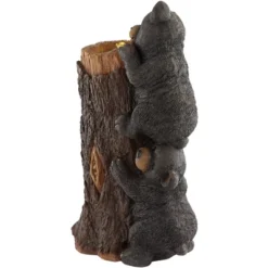 John Timberland Bears On Log Rustic Lodge Bubbler Outdoor Floor Water Fountain With LED Light 28 1/2" For Yard Garden Patio Home Deck Porch Exterior -Garden Furniture Discounts GUEST d20c19d5 6afd 47d7 adf4 b875df1e220a