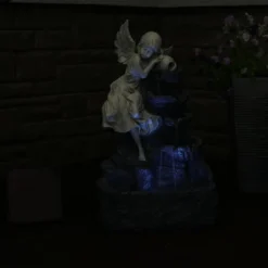 Sunnydaze Decor Sunnydaze Outdoor Solar Powered Angel Falls Water Fountain With Battery Backup And Submersible Pump - 27" 16 Sunnydaze Decor Sunnydaze Outdoor Solar Powered Angel Falls Water Fountain With Battery Backup And Submersible Pump - 27" -Garden Furniture Discounts GUEST d3e8b995 1500 49ca 83be a14607fd914b