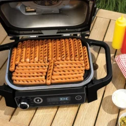 Ninja Woodfire Outdoor Grill & Smoker, 7-in-1 Master Grill, BBQ Smoker And Air Fryer With Woodfire Technology - OG701 22 Ninja Woodfire Outdoor Grill & Smoker, 7-in-1 Master Grill, BBQ Smoker And Air Fryer With Woodfire Technology - OG701 -Garden Furniture Discounts GUEST d47d7071 140e 47b4 b31b 5a0e71053c12