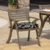 19" X 20" ProFoam Outdoor Rounded Back Seat Cushion Ashland Jacobean Black - Arden Selections 2 19" X 20" ProFoam Outdoor Rounded Back Seat Cushion Ashland Jacobean Black - Arden Selections -Garden Furniture Discounts GUEST d564104e 5a4f 4b1a b10a e340bf3fc347