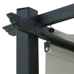 Aoodor 10 X 10 Ft Outdoor Pergola With Retractable Canopy, Aluminum Frame, 4 Pieces Patio Sun Shade Shelter For Backyard, Deck -Garden Furniture Discounts GUEST d62ddd1d 6bbd 49fc acf4 e4b5bd6a0827 1