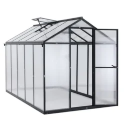 Aoodor Walk-In Greenhouse Polycarbonate Panel Hobby Greenhouses With Aluminum Frame Heavy Duty 16 Aoodor Walk-In Greenhouse Polycarbonate Panel Hobby Greenhouses With Aluminum Frame Heavy Duty -Garden Furniture Discounts GUEST da441e93 5aa3 4e79 b44d 3ddba9400678