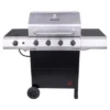 Char-Broil Performance Series Stainless Steel 4 Burner 32,000 BTU Outdoor Propane Gas Grill With 435 Square Inches Of Cooking Space And Side Burner