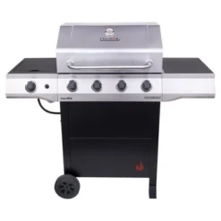 Char-Broil Performance Series Stainless Steel 4 Burner 32,000 BTU Outdoor Propane Gas Grill With 435 Square Inches Of Cooking Space And Side Burner