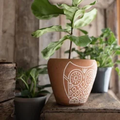 Owl Multi Terracotta Planter - Foreside Home & Garden -Garden Furniture Discounts GUEST decd6f73 180d 4932 8084 a6515daa49e9