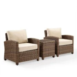 Bradenton 3pc Outdoor Wicker Seating Set With Two Chairs & Side Table Sand - Crosley 9 Bradenton 3pc Outdoor Wicker Seating Set With Two Chairs & Side Table Sand - Crosley -Garden Furniture Discounts GUEST dee150ab 8a20 4466 8ace 73f333944cd5