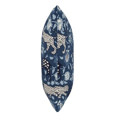 Leopard Outdoor Throw Pillow Blue - Skyline Furniture 3 Leopard Outdoor Throw Pillow Blue - Skyline Furniture