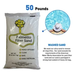 Palmetto Filter Sand For Residential And Commercial Pool Sand Filters For Removing Leaves, Dirt, Dust, And Small Particles, 50 Pound Bag (2 Pack) -Garden Furniture Discounts GUEST e2c72f34 d561 494c 894f 03d8dabe57fa
