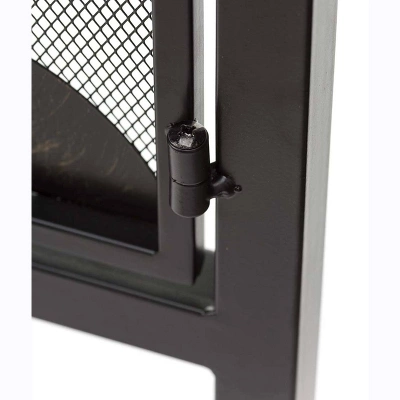 Plow & Hearth - Arched Metal Weather-Resistant Garden Gate With Symbolic Tree Of Life Design 6 Plow & Hearth - Arched Metal Weather-Resistant Garden Gate With Symbolic Tree Of Life Design - Image 4