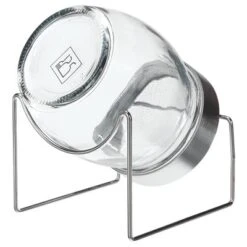 Tribest GEO Sprouting Jar System With Stainless Steel Rack And Ceramic Base Plate β Clear