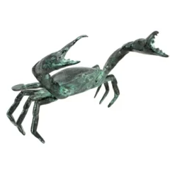 Design Toscano Medium Bronze Crab Sculpture