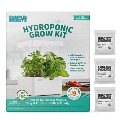 Back To The Roots Hydroponic Grow Kit With Organic Seeds 3 Back To The Roots Hydroponic Grow Kit With Organic Seeds