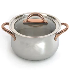 BergHOFF Ouro Gold 18/10 Stainless Steel Stockpot, Glass Lid -Garden Furniture Discounts GUEST e7c32fa9 0835 40b2 af1f 735b055cd6b2